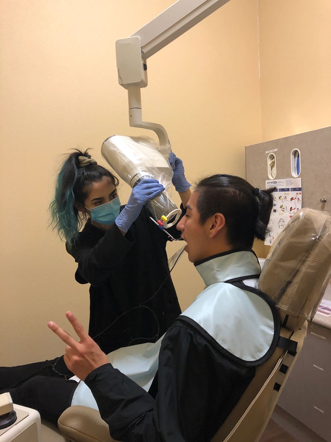 Radiography positioning practice
