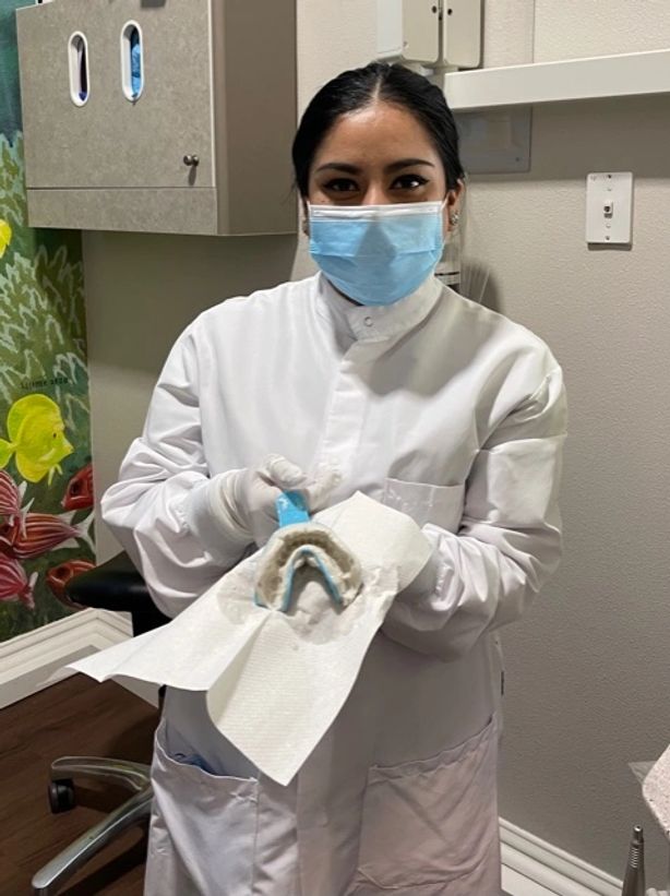 Dental academy classroom moment