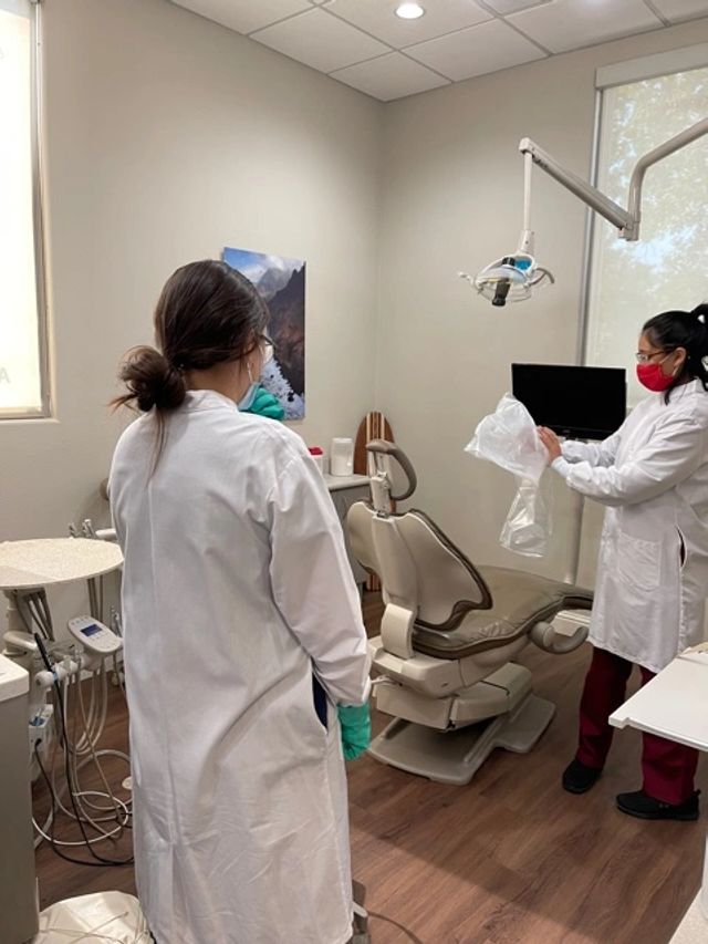 Dental radiography clinical training