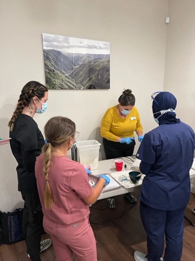 Dental assisting professionalism training