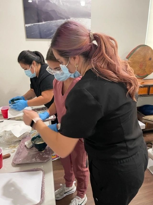 Students preparing for patient-facing work